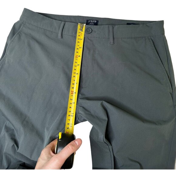 J.CREW Flex Slim Fit Chino Pants Mens 32x33 Grey Tech Polyester - Picture 7 of 7